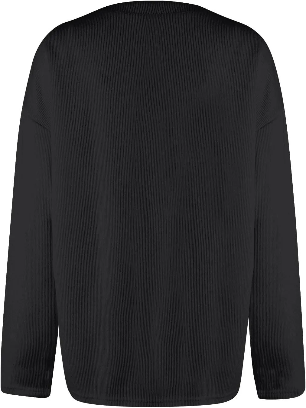 2024 Women's Fashion Solid Colour Long Sleeve Knitted Cardigan Button Up Jacket