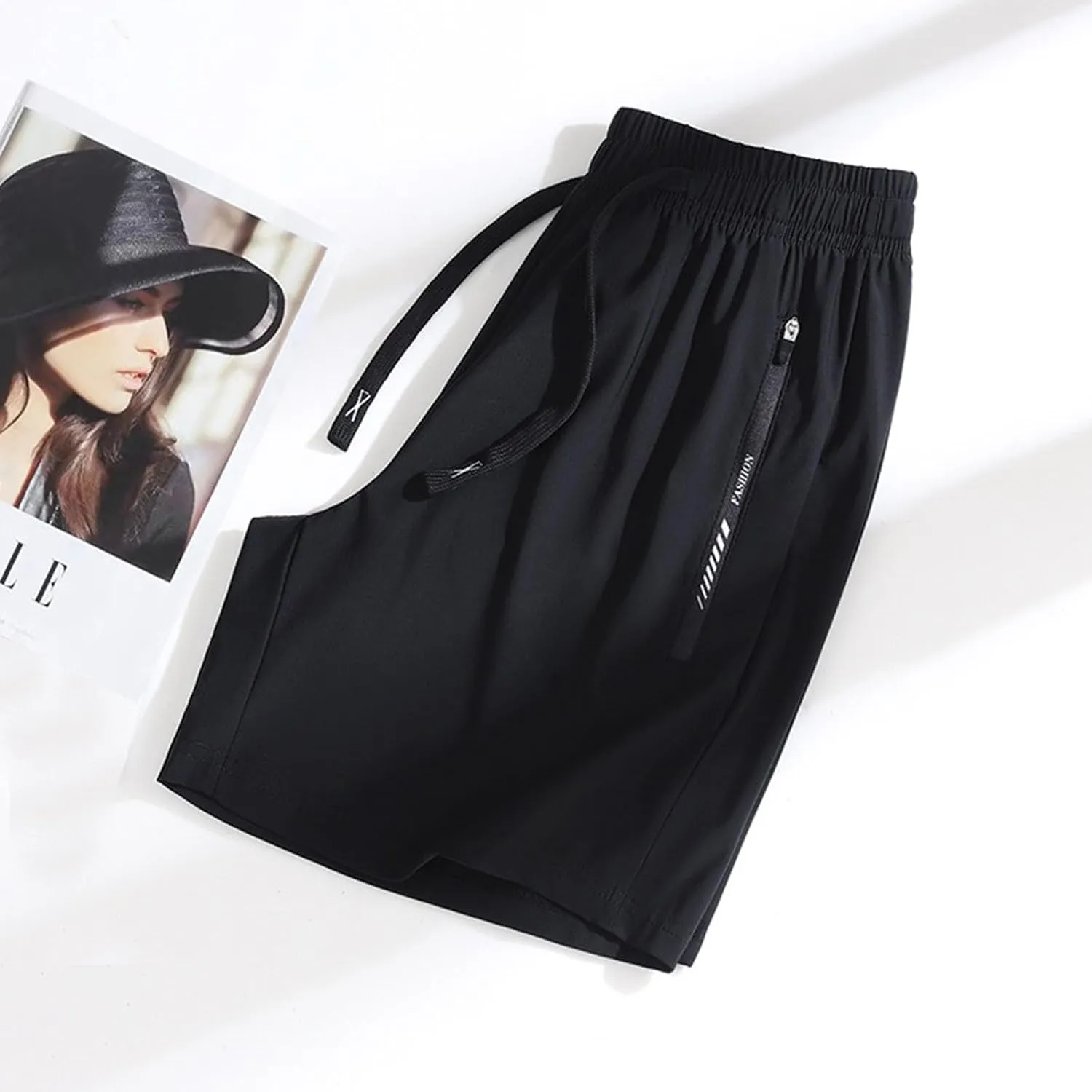 Beeswan Shorts Women's Ultra Stretch Breathable Shorts 2025 New Quick Drying High Waisted Drawstring Shorts with Pockets