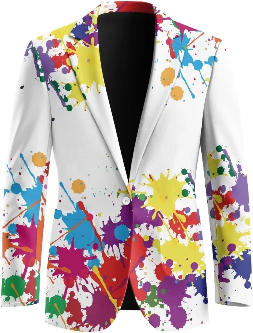 Blazer for Men Casual Suit Jacket Slim Fit Men's Suit Outfit Notch Lapel Sport Coats & Blazers Size S-5XL