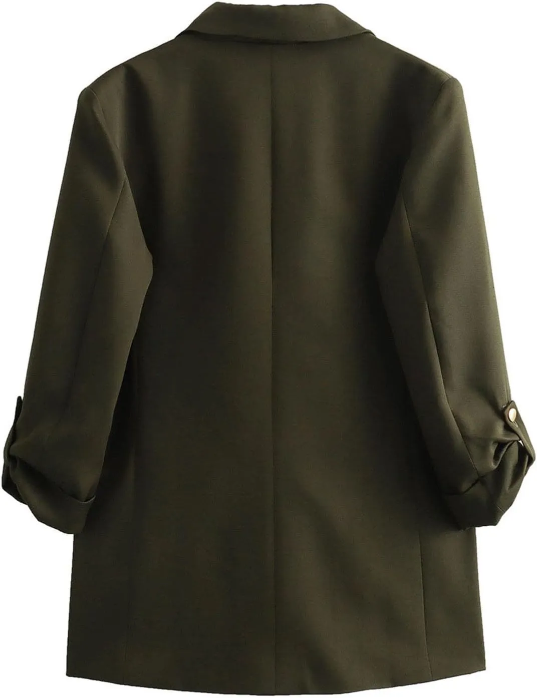 Blazer for Women Business Suit Jacket Casual Blazers Rolled Long Sleeve Work Office Blazers Fall Fashion 2024