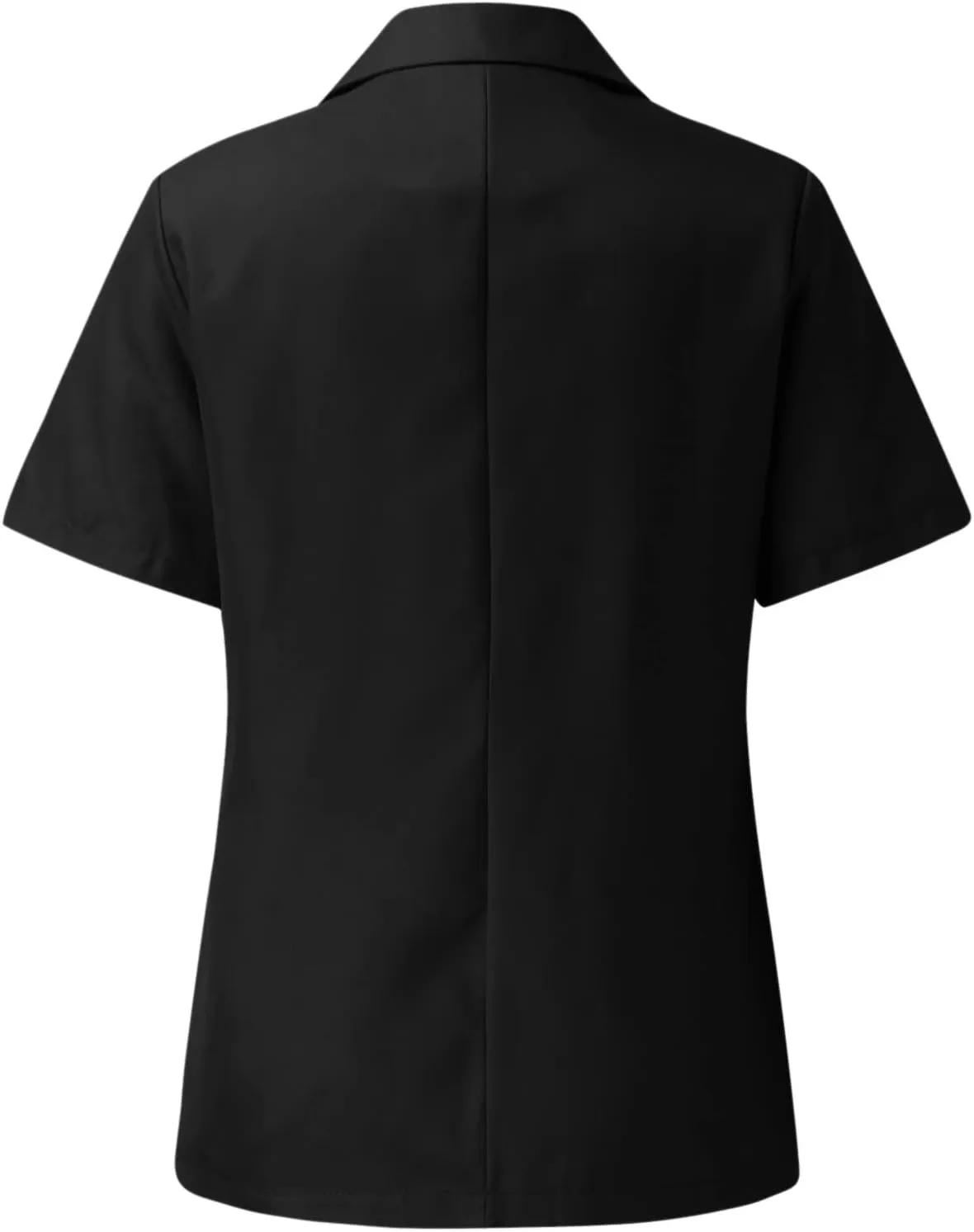 Blazers for Women Business Work Casual Short Sleeve Blazers Suit Summer Comfy Lightweight Open Front Office Vest Tops