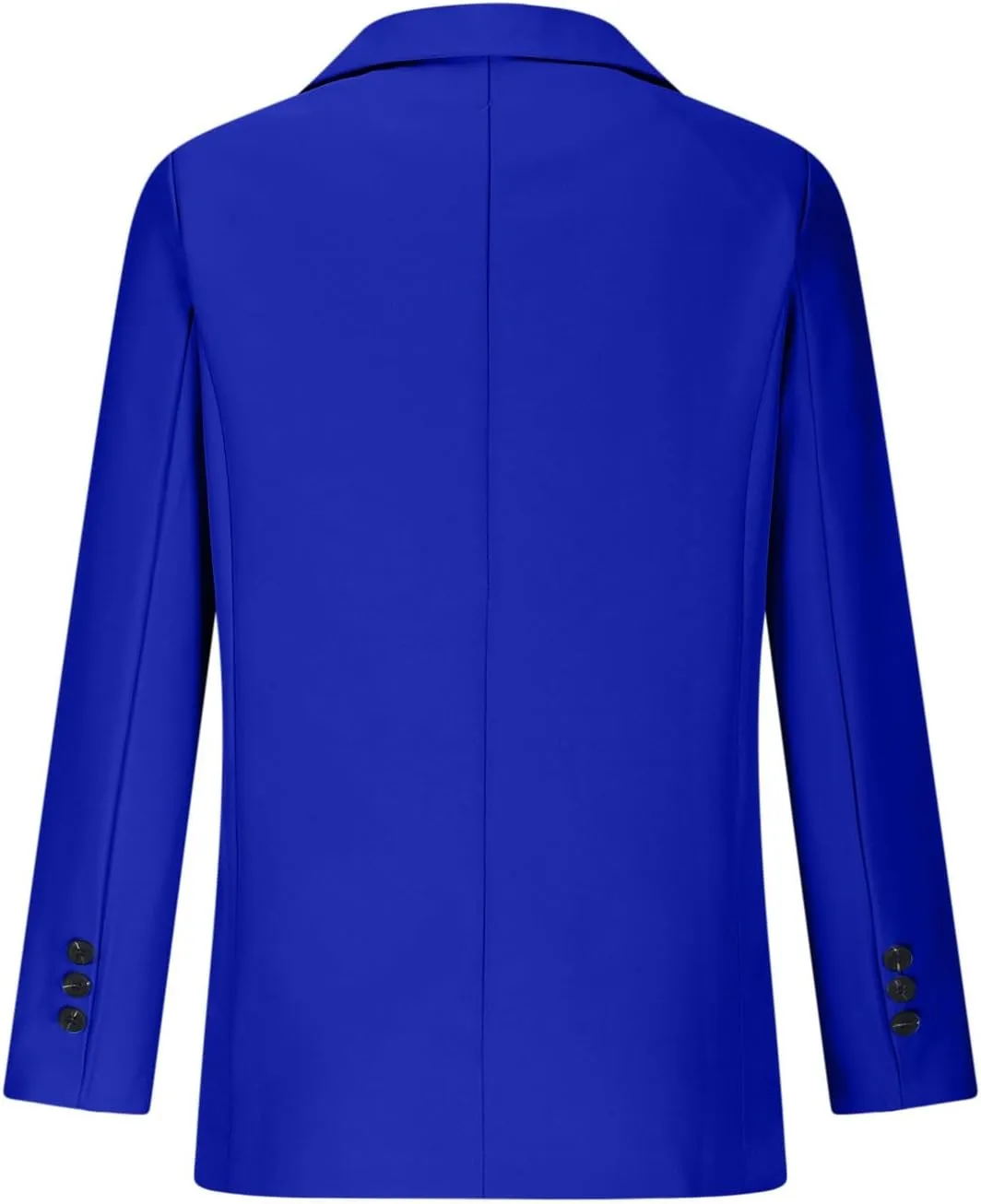 Blazers for Women Dressy Casual Open Front Long Sleeve Work Office Suit Jackets Elegant Button Lapel Business Blazer