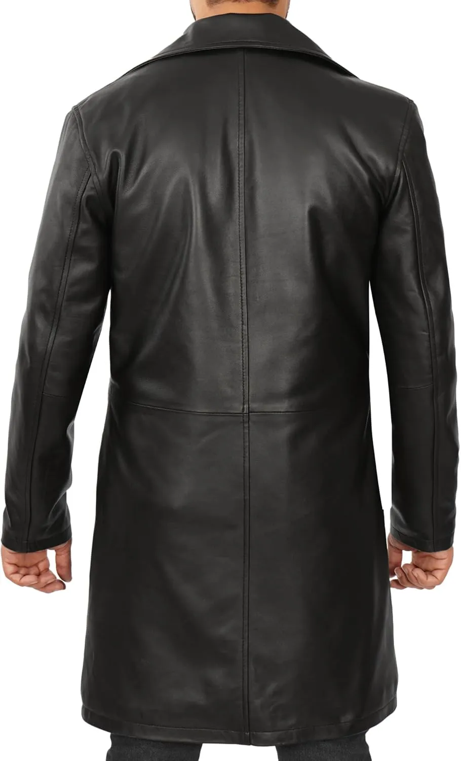 Blingsoul Leather Car Coats For Men - Black/Brown Real Leather Jacket Men