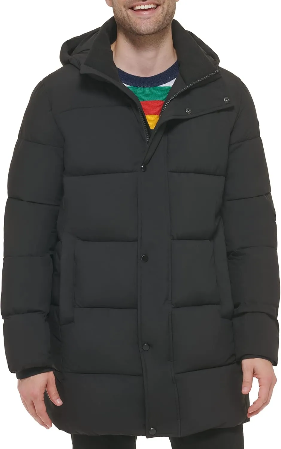 Calvin Klein Men's Modern Outdoor Stretch Puffer Jacket