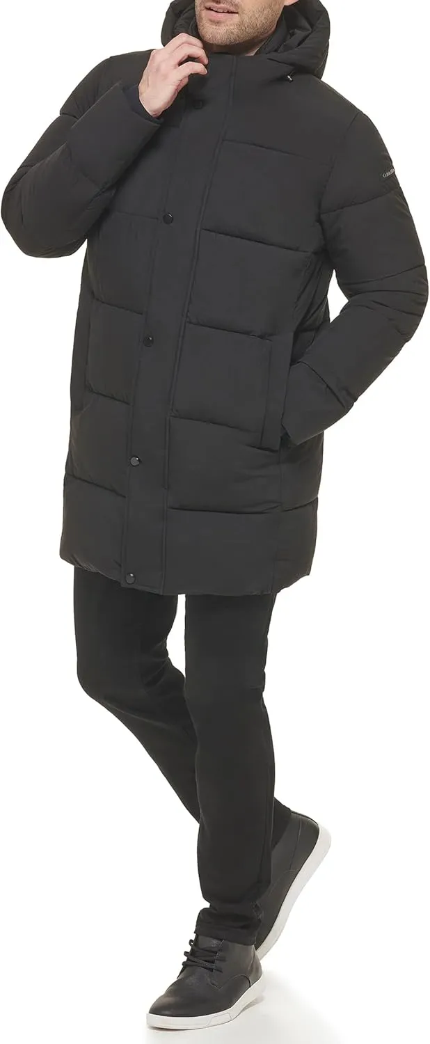 Calvin Klein Men's Modern Outdoor Stretch Puffer Jacket