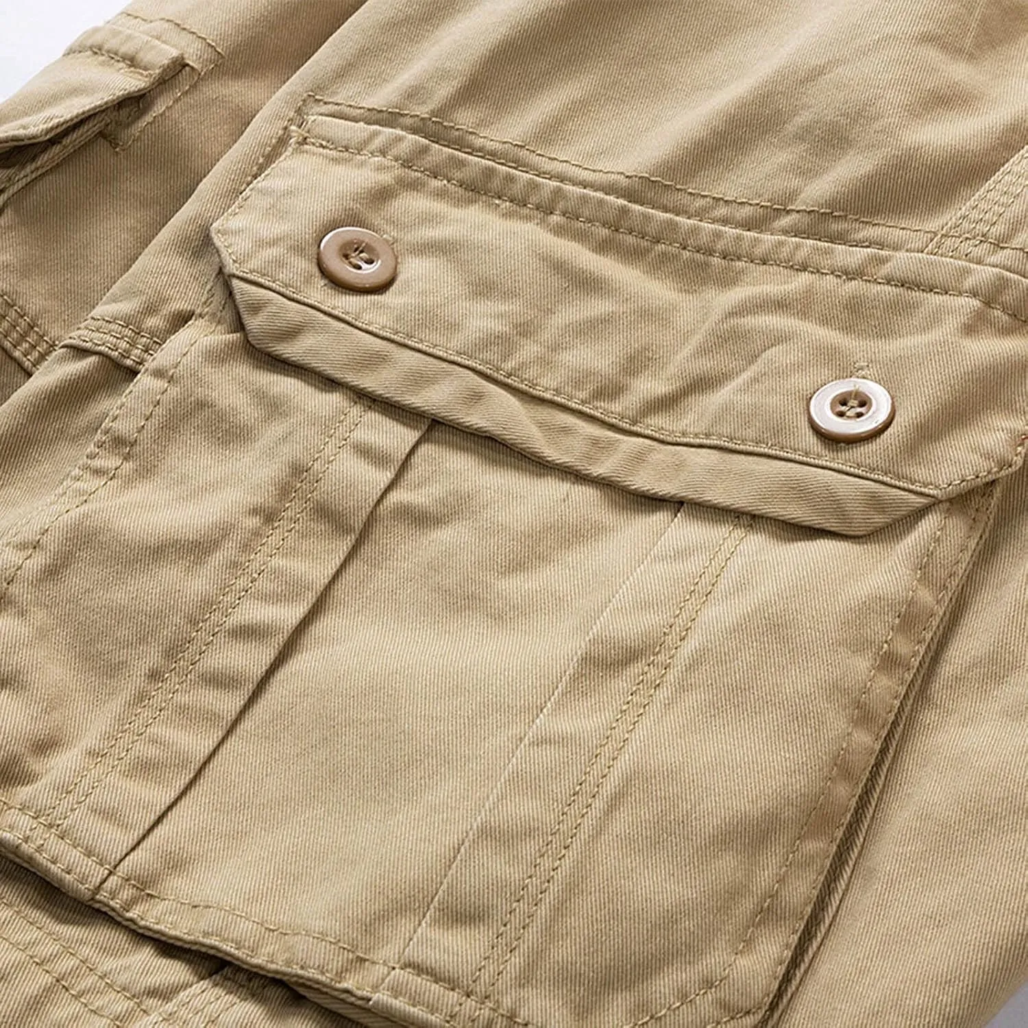 Cargo Work Shorts for Men Rip Stop Twill Military Tactical Shorts Casual Fishing Hiking Shorts with Multi Pockets