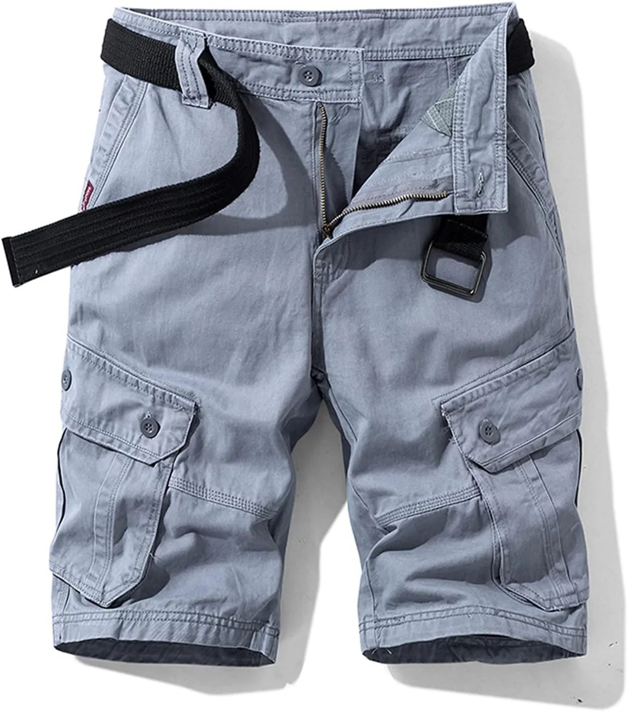 Cargo Work Shorts for Men Rip Stop Twill Military Tactical Shorts Casual Fishing Hiking Shorts with Multi Pockets