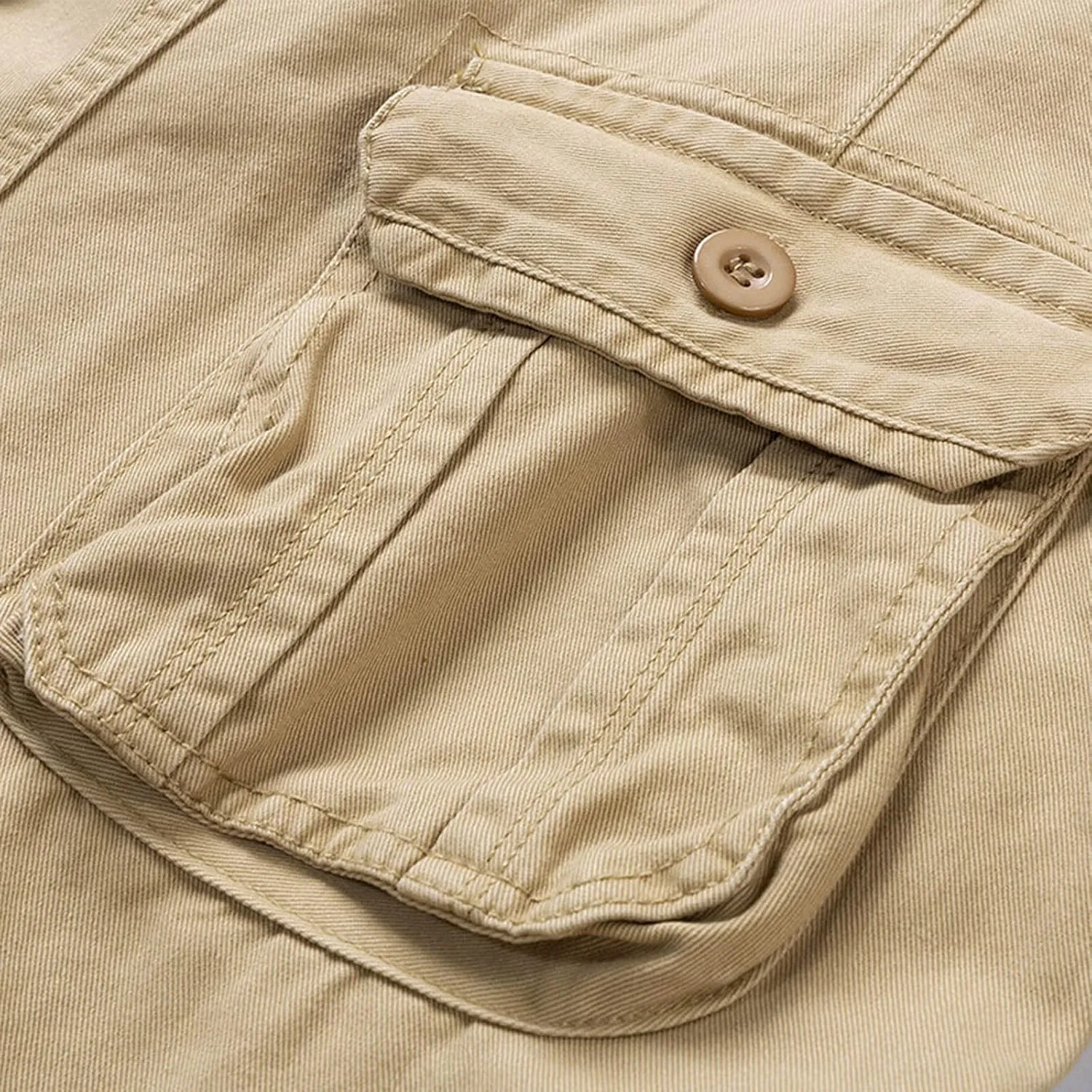 Cargo Work Shorts for Men Rip Stop Twill Military Tactical Shorts Casual Fishing Hiking Shorts with Multi Pockets