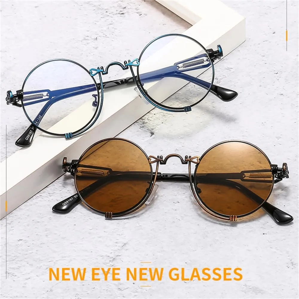 Cat Eye Sunglasses Men Women Vintage PC Lens Frame UV400