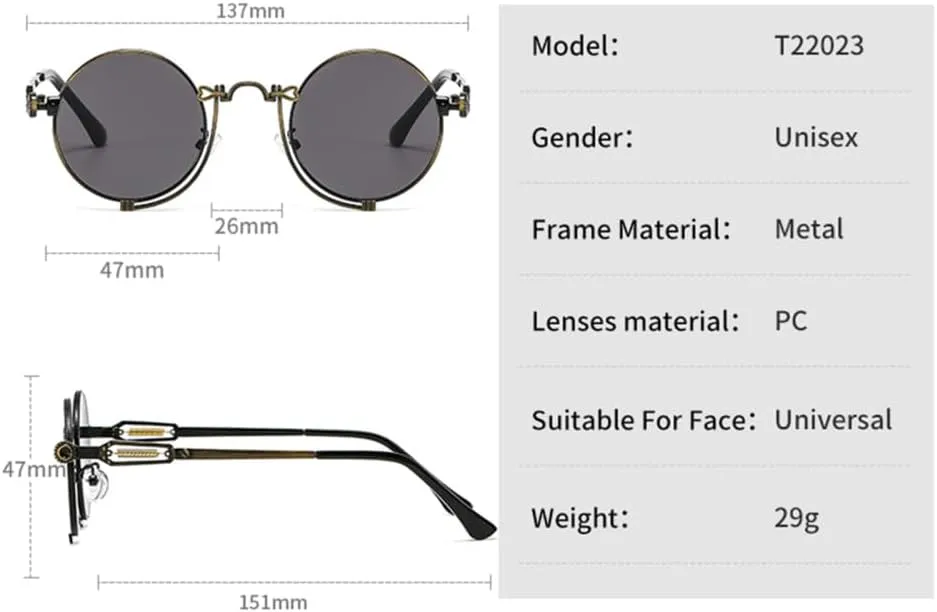 Cat Eye Sunglasses Men Women Vintage PC Lens Frame UV400