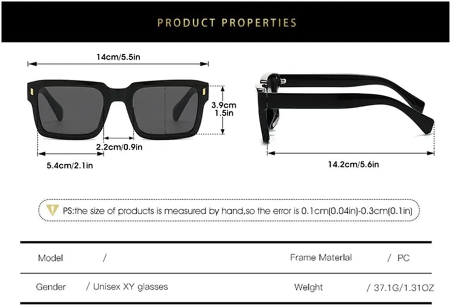 Cat Eye Sunglasses Men Women Vintage PC Lens Frame UV400