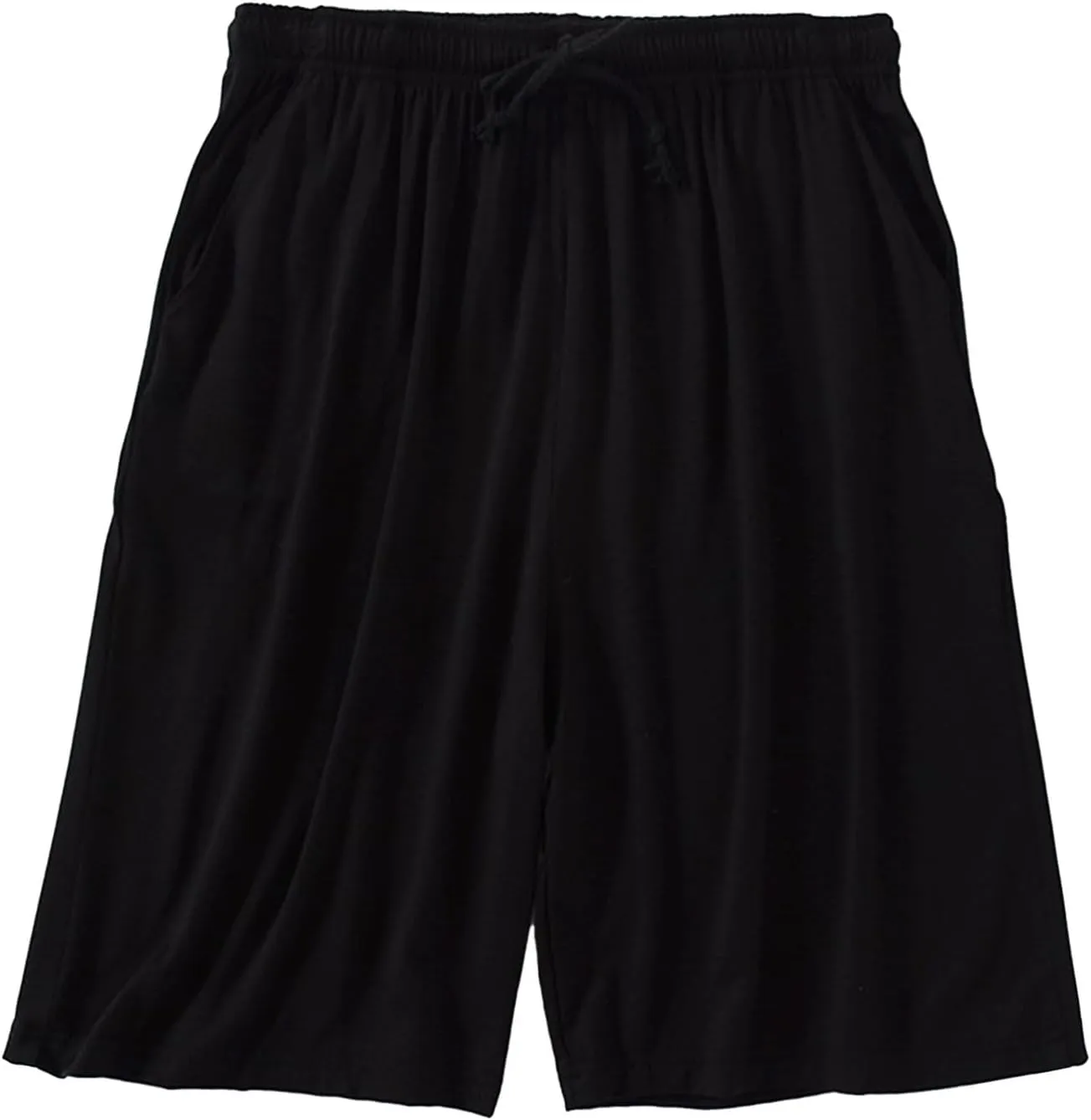 Cotton Mens Casual Shorts Elastic Waist Drawstring Lounge Shorts for Summer or Daily Comfort(Available in Plus Size)