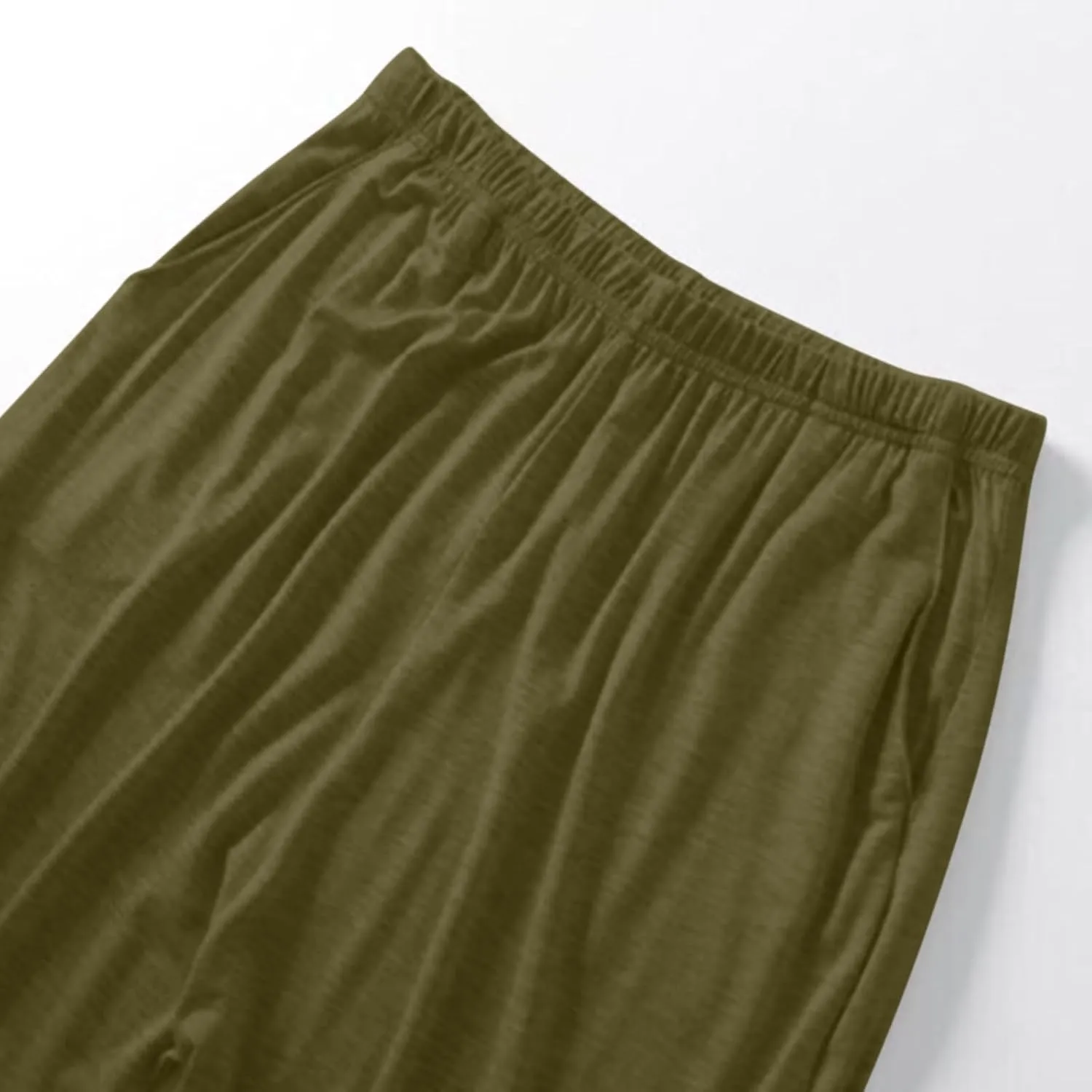 Cotton Mens Casual Shorts Elastic Waist Drawstring Lounge Shorts for Summer or Daily Comfort(Available in Plus Size)