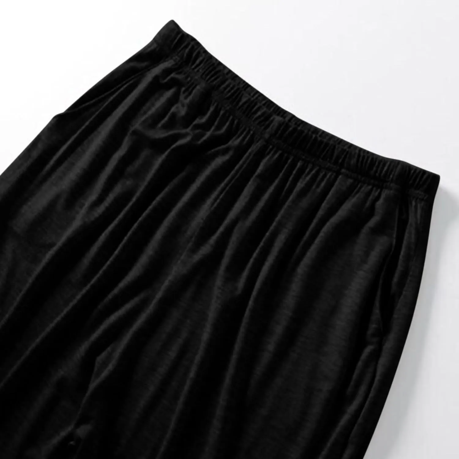 Cotton Mens Casual Shorts Elastic Waist Drawstring Lounge Shorts for Summer or Daily Comfort(Available in Plus Size)