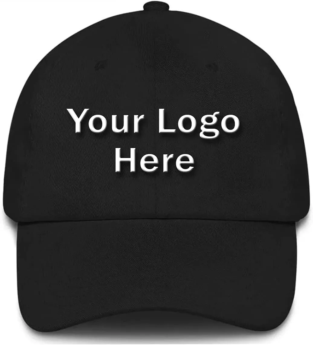 Custom Dad Hat Custom Logo Embroidered dad hat Design Your own Structured Baseball Cap