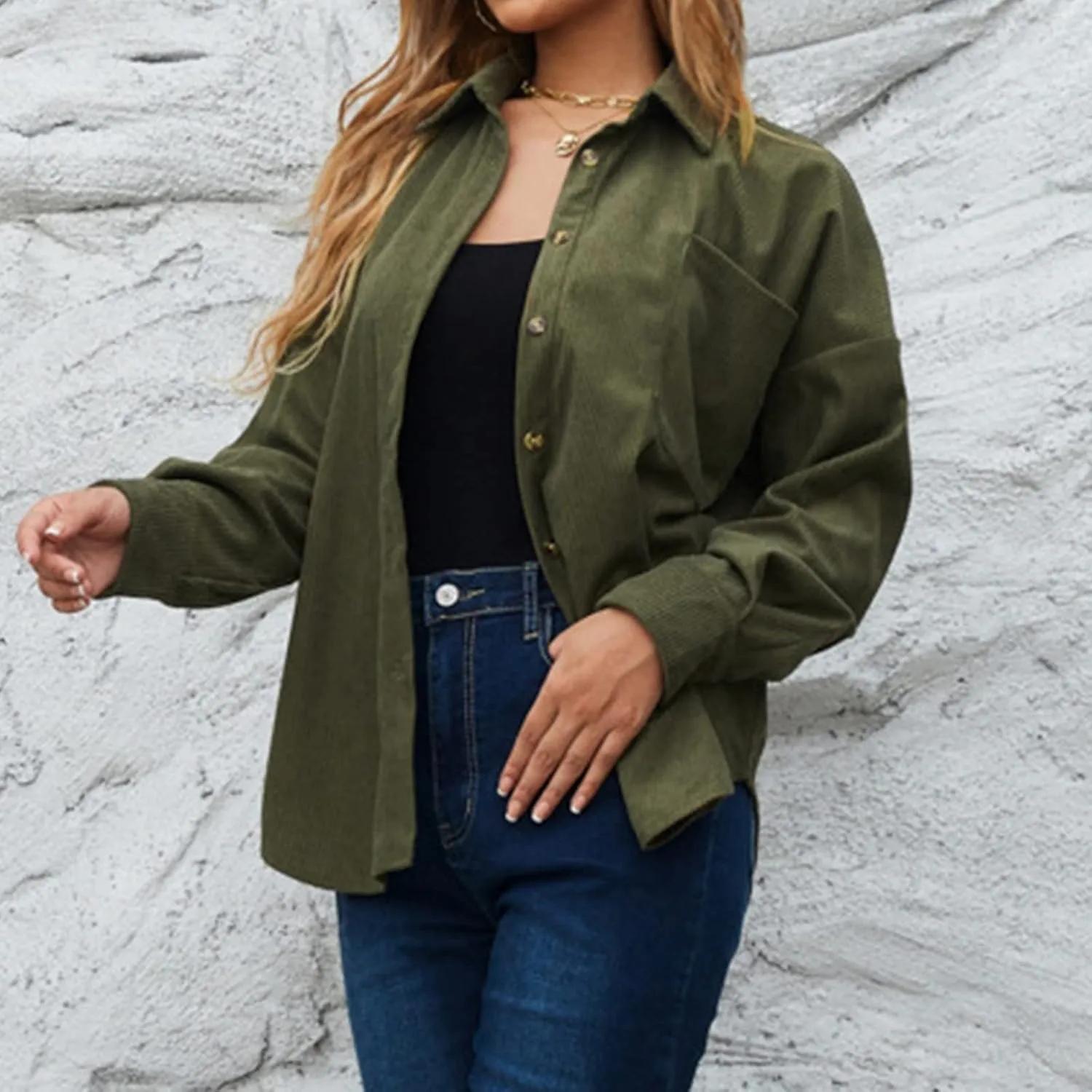 Denim Jacket Women Oversized Jean Jacket Button Up Casual Trucker Jacket Short Jacket Boyfriend Lightweight Winter Outwear