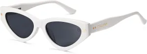 Dollger Polarized Cat Eye Sunglasses Women Men Vintage Triangle Retro Sunglasses Small Cateye Trendy Shades