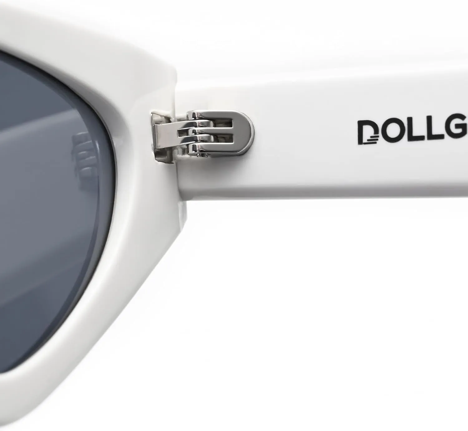 Dollger Polarized Cat Eye Sunglasses Women Men Vintage Triangle Retro Sunglasses Small Cateye Trendy Shades