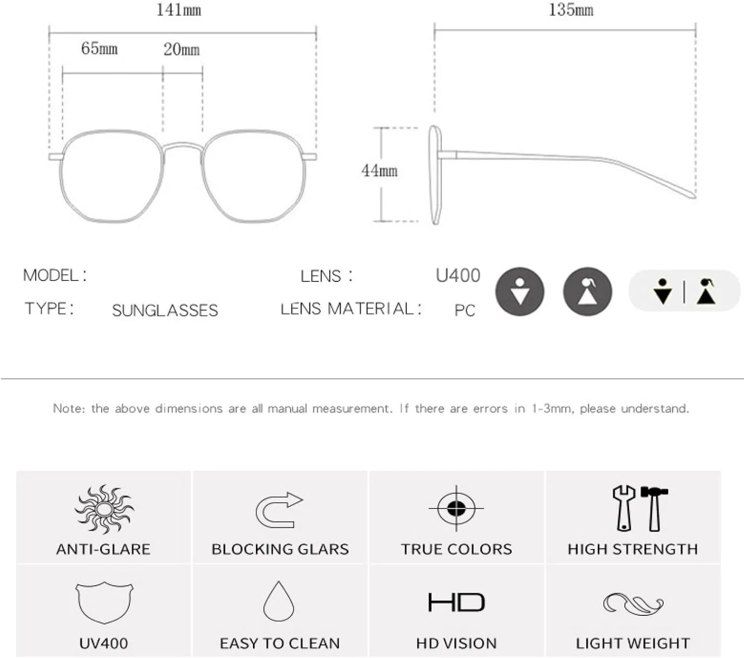 Fashion Cat Eye Sunglasses for Women Luxury Vintage Uv400