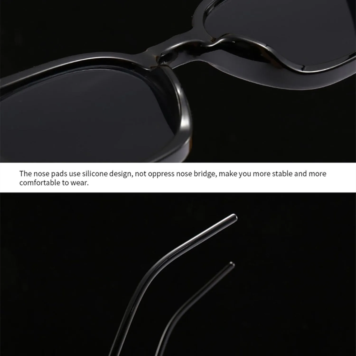 Fashion Men's Sunglasses Driving for Men Women Vintage Rivet Uv400