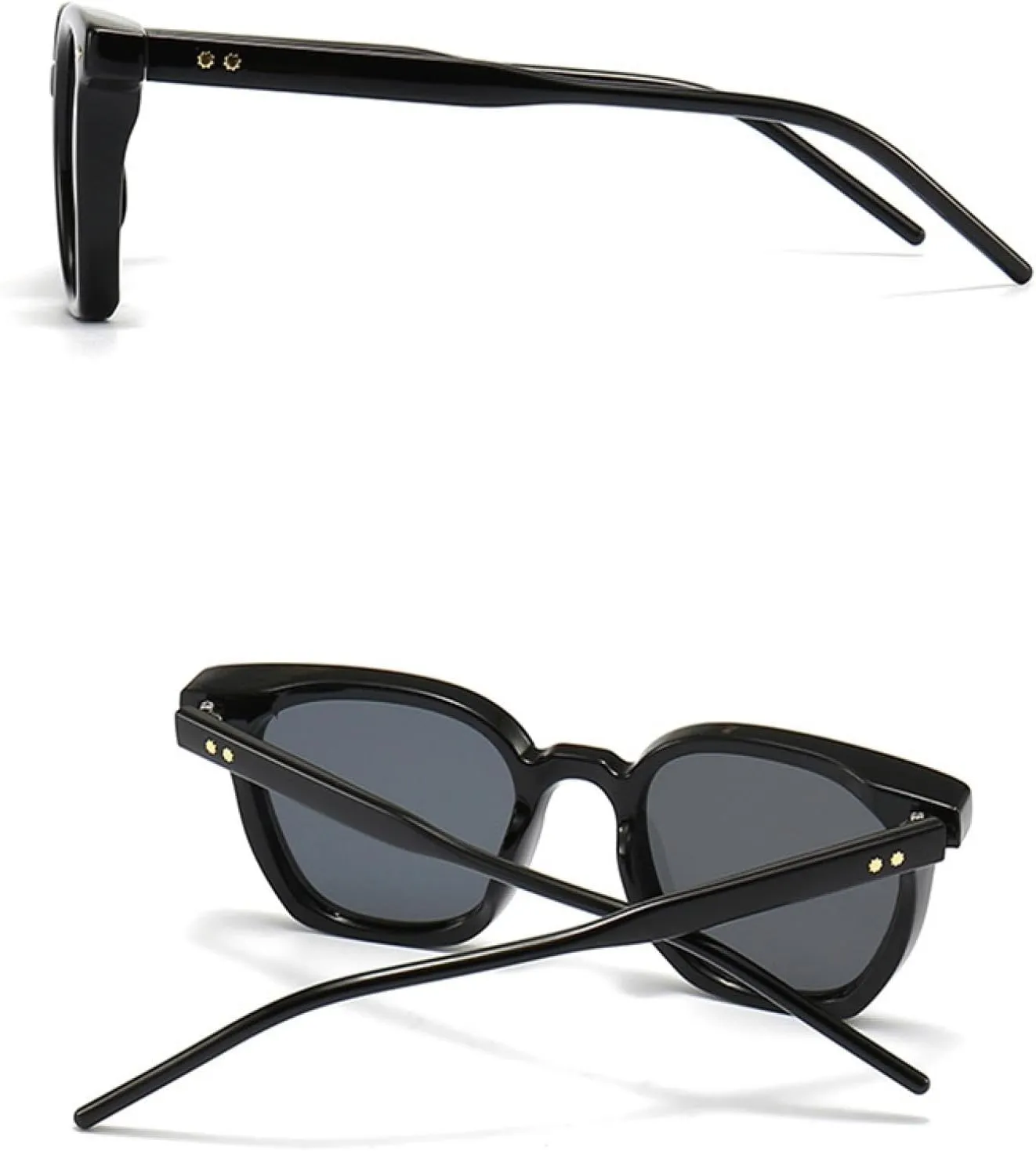 Fashion Men's Sunglasses Driving for Men Women Vintage Rivet Uv400