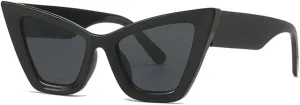 Fashion Oversized Cat Eye Women Sunglasses Vintage Gradient Shades UV400 Men Trending Sun Glasses