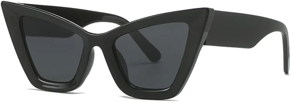 Fashion Oversized Cat Eye Women Sunglasses Vintage Gradient Shades UV400 Men Trending Sun Glasses