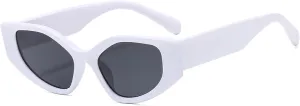 Fashion Polygon Cat Eye Women Sunglasses Vintage Uv400 Men Trending