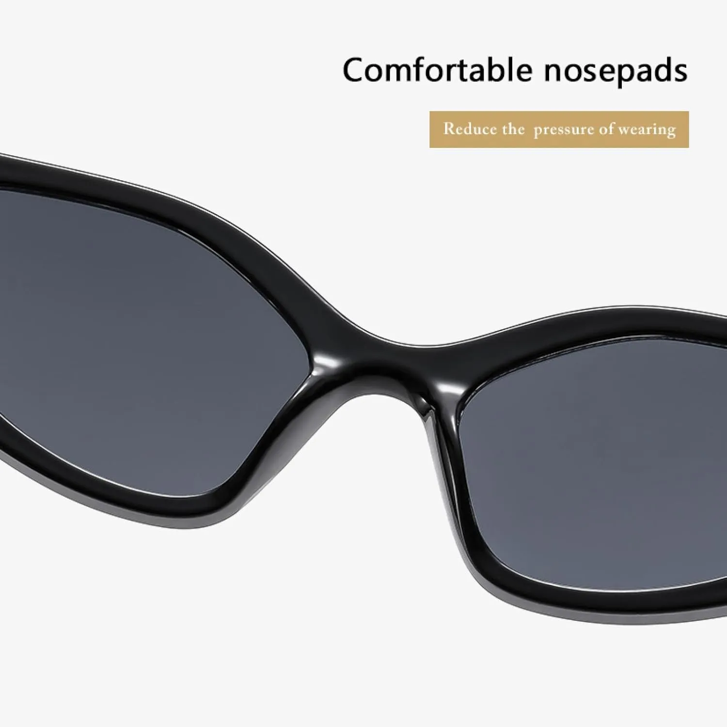 Fashion Polygon Cat Eye Women Sunglasses Vintage Uv400 Men Trending