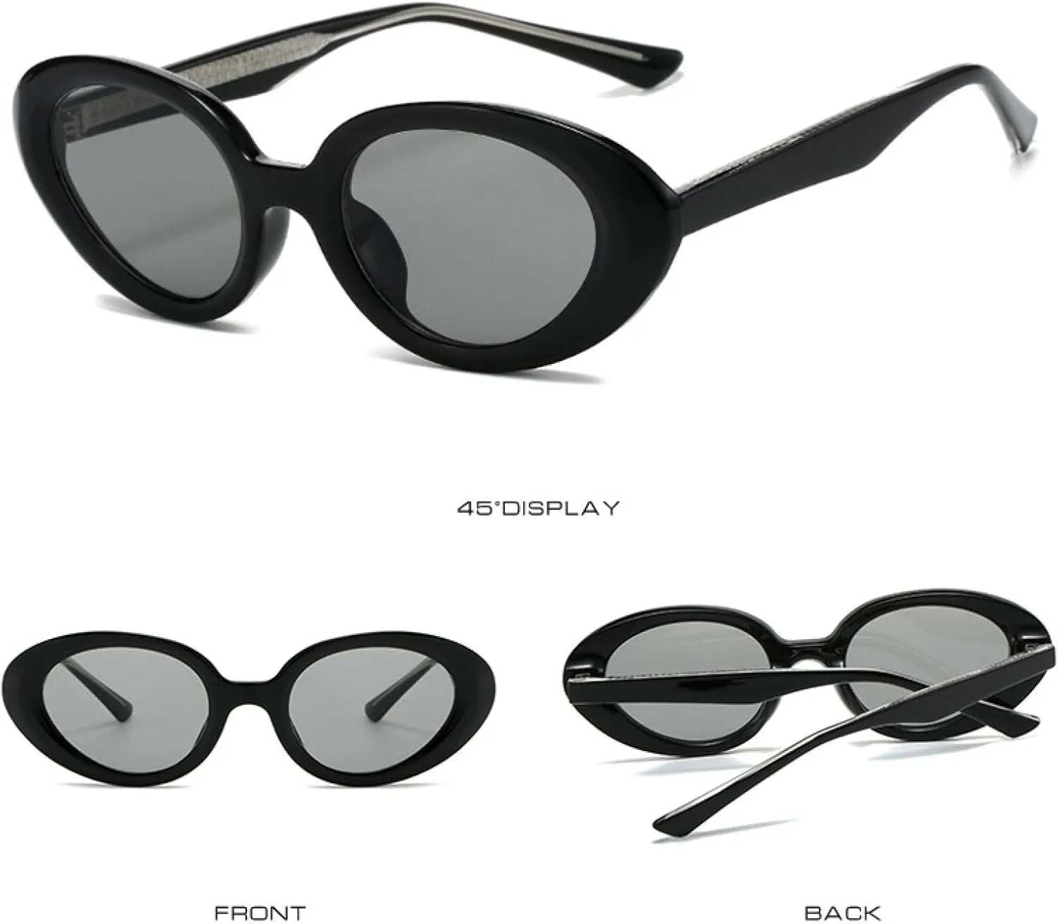 Gradient Sunglasses Vintage Shades for Men Sunglasses Uv400 Female