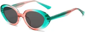 Gradient Sunglasses Vintage Shades for Men Sunglasses Uv400 Female