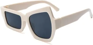 Irregular Sunglasses for Men Women Vintage