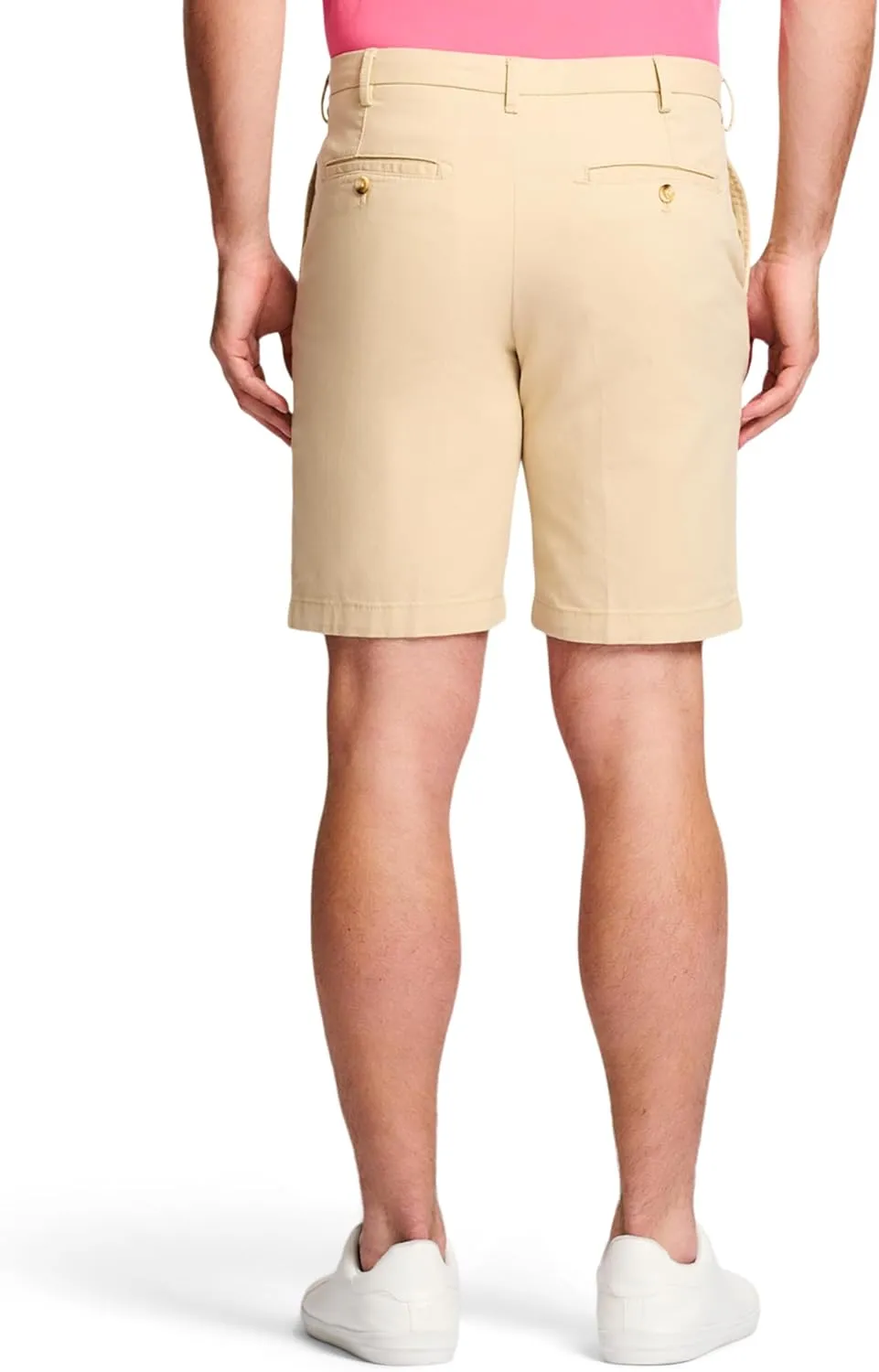 IZOD Men's Saltwater 9.5" Flat Front Chino Short