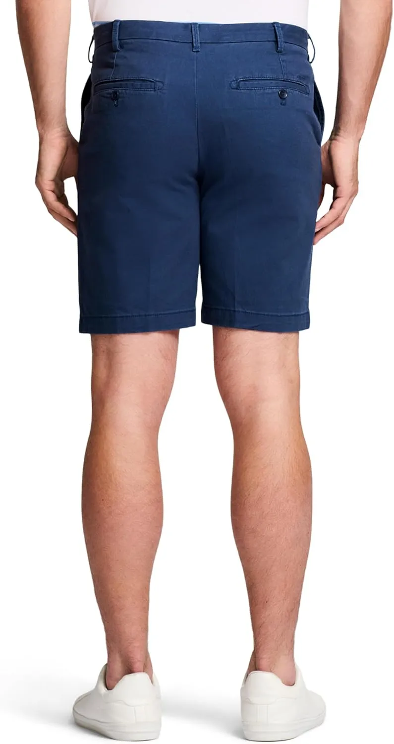 IZOD Men's Saltwater 9.5" Flat Front Chino Short