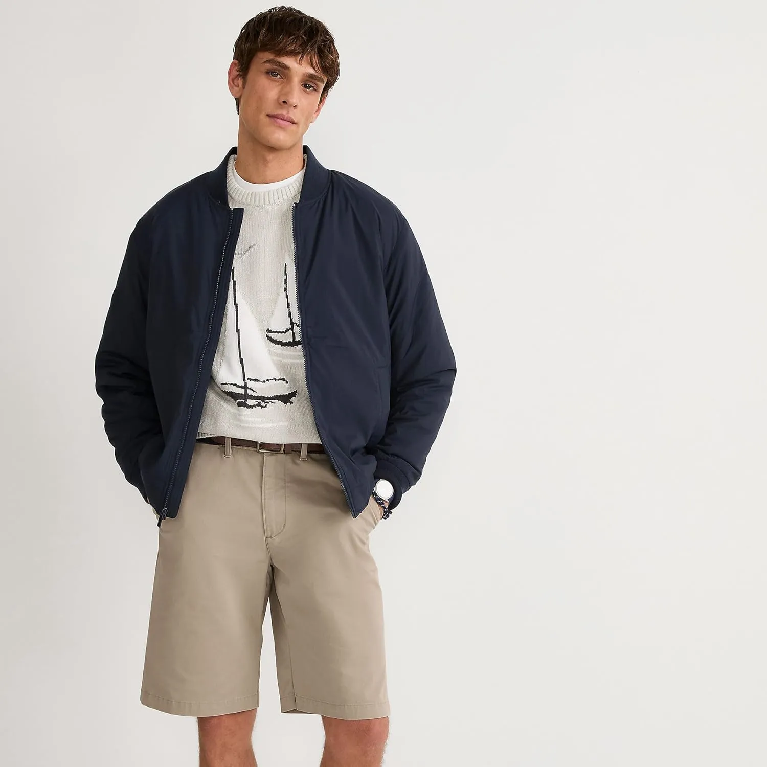 Lands' End Men's 11" Comfort Waist Comfort First Knockabout Chino Shorts