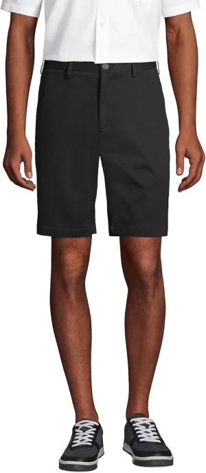 Lands' End Men's Big 9" Traditional Fit No Iron Chino Shorts
