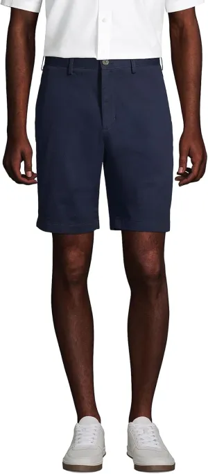 Lands' End Men's Big 9" Traditional Fit No Iron Chino Shorts