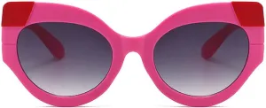 laureles Vintage Cat Eye Sunglasses for Women Fashion Oversized Sun Glasses Candy Color Female Shades UV400
