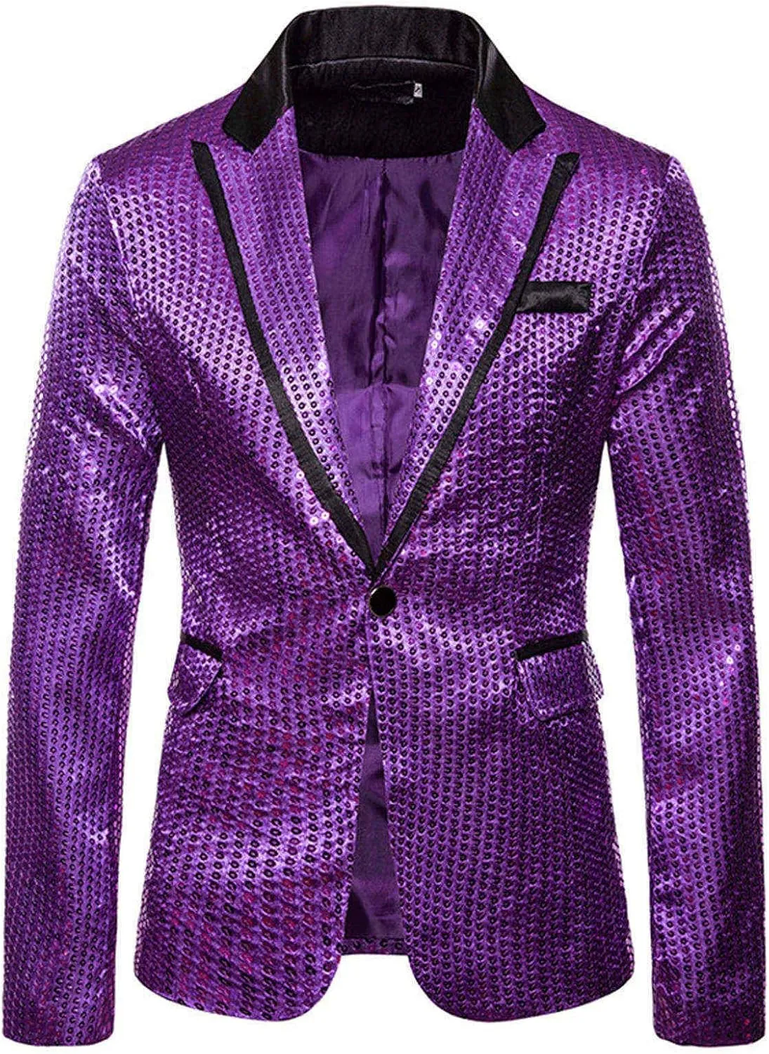 LCMTWX Blazers for Men Men's Fashion Coats Casual Pocket Button Suit Jacket Buckle Loved Printed Track Suit Set for Men