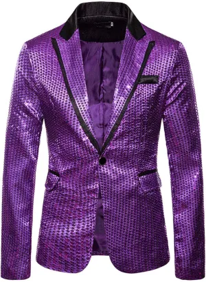 LCMTWX Blazers for Men Men's Fashion Coats Casual Pocket Button Suit Jacket Buckle Loved Printed Track Suit Set for Men