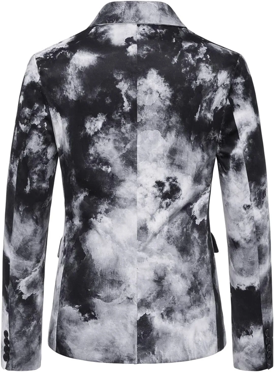 LCMTWX Blazers for Men Mens Open Slim Fit One Button Contrast Color Suit Jacket Mens Pants and Jacket Camouflage Suit