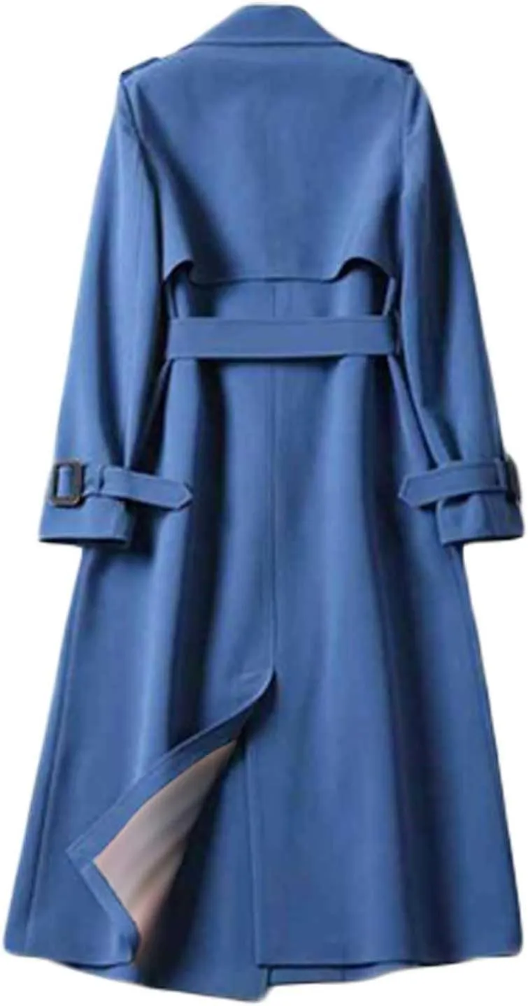 LCMTWX Trench Coat for Women 2023 Office Sleeveless Button Woolen Jacket Coat Trench Coat Women Trench Coats for Women