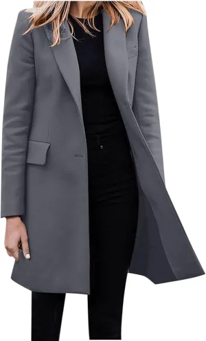 LCMTWX Trench Coat for Women 2023 Office Sleeveless Button Woolen Jacket Coat Trench Coat Women Trench Coats for Women
