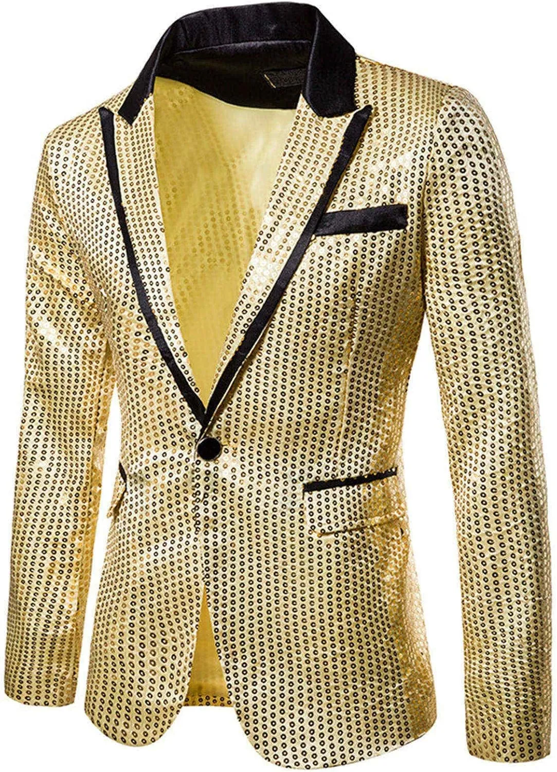 Lightweight Stretch Sports Coats Anti-stain Blazer Mens Suit Slim Fit One Button Solid Tuxedo Acket Business Suits