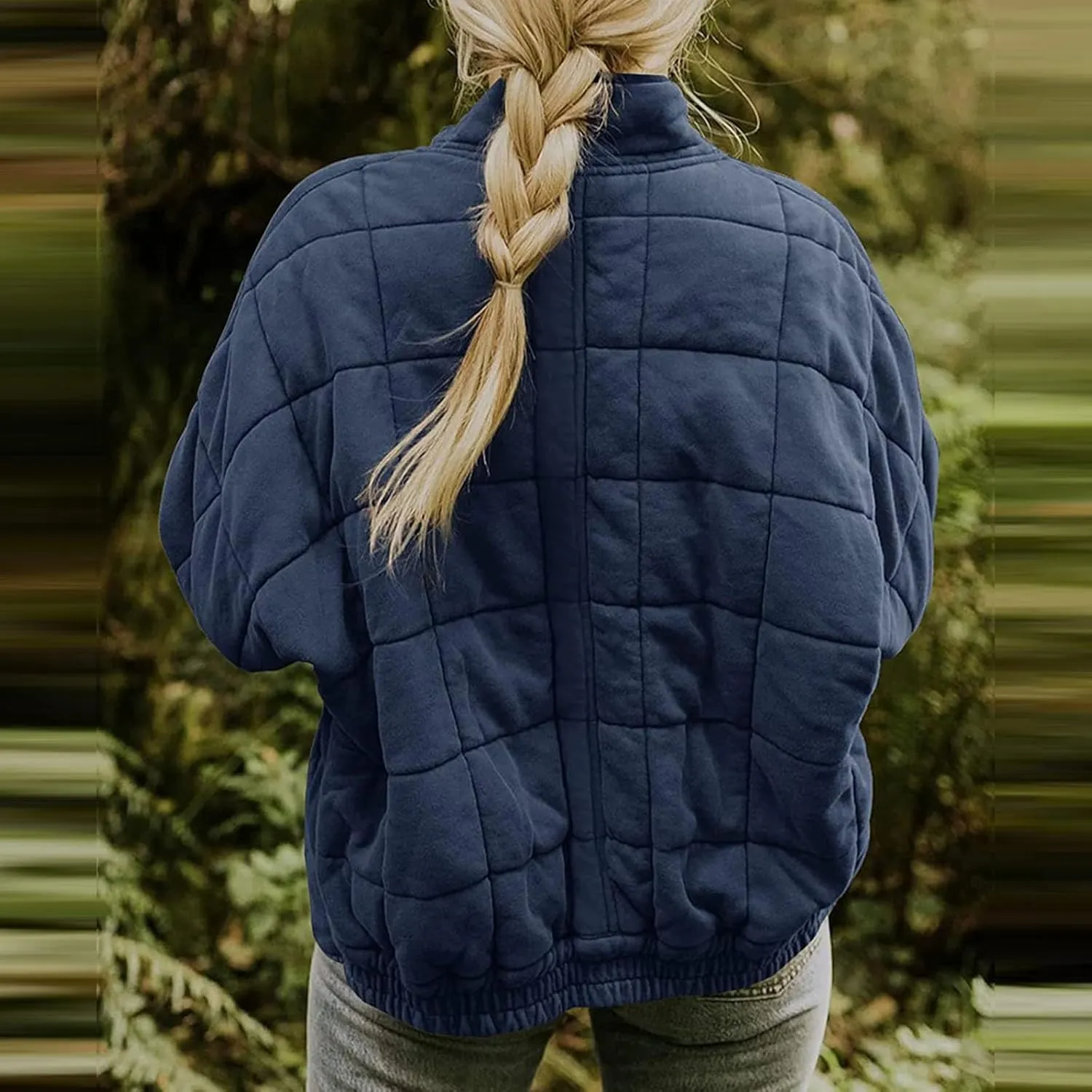 Maxi Down Parka Puffer Coat Long Sleeve Button Up Fuzzy Lined Outerwear Fall Casual Winter Womens Puffer Coat with
