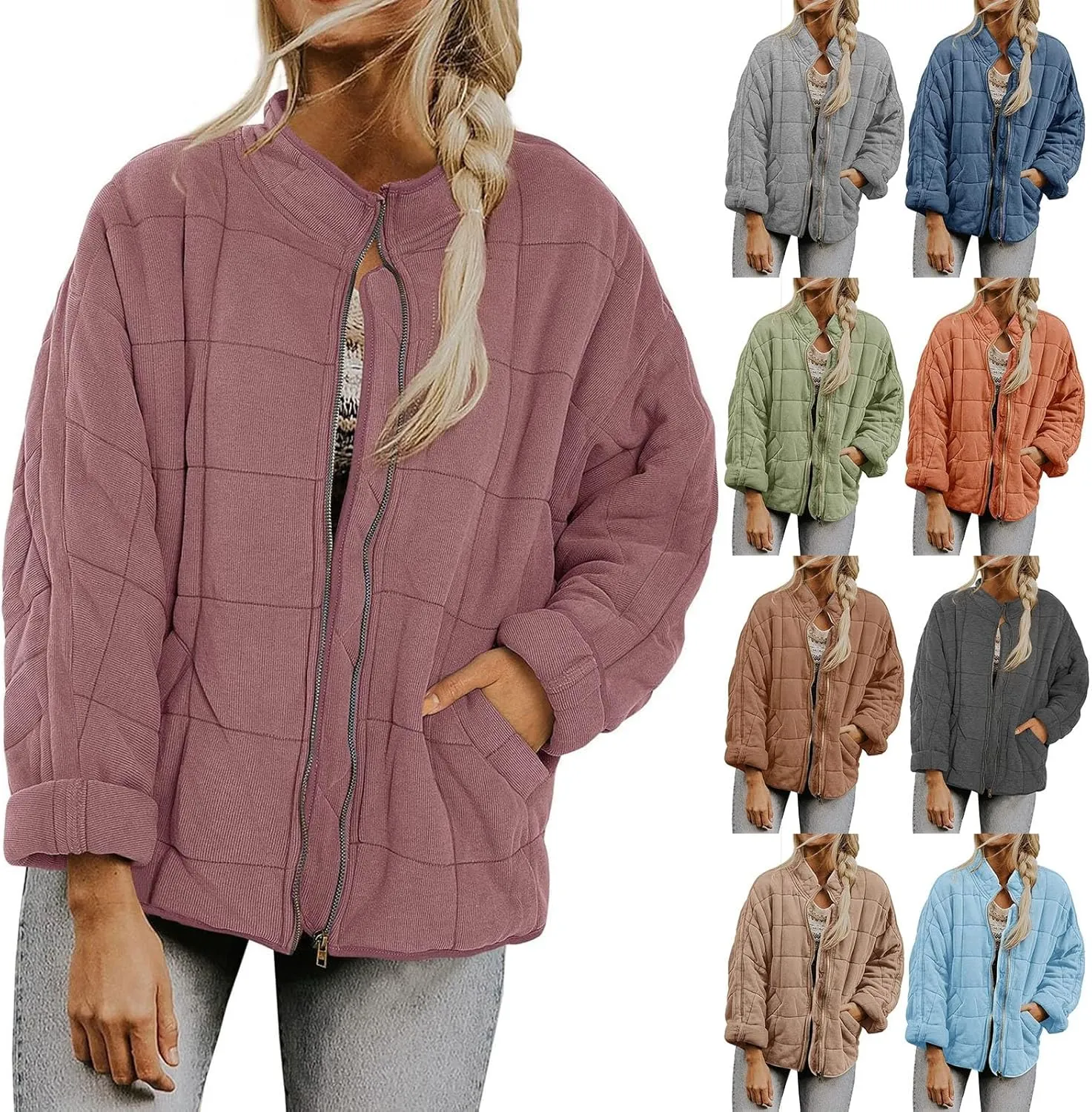 Maxi Down Parka Puffer Coat Long Sleeve Button Up Fuzzy Lined Outerwear Fall Casual Winter Womens Puffer Coat with