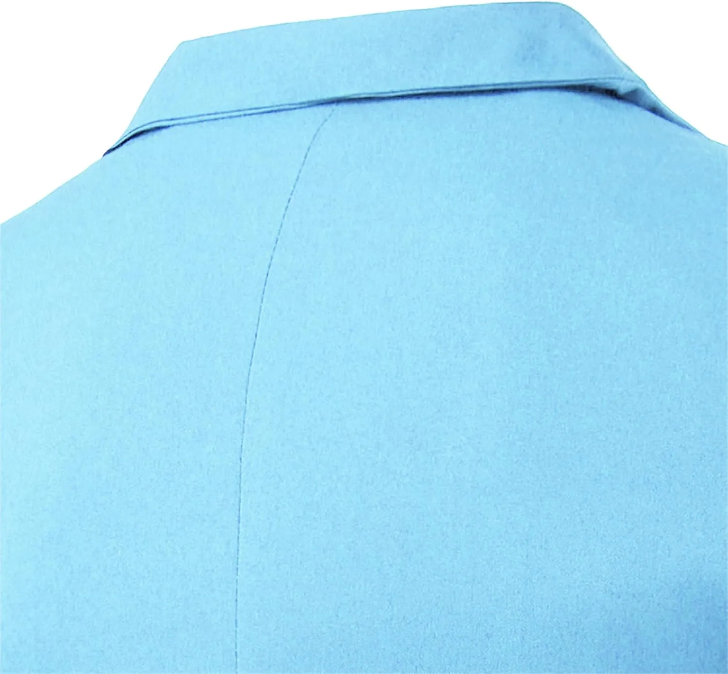 Men Casual Slim Fit Suit Blazer One Button Lightweight Sports Coat Solid Notched Lapel Daily Business Suit Jacket