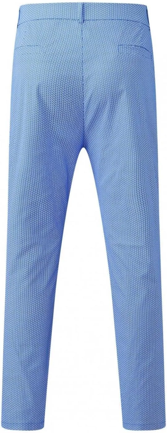 Men Dress Pants Casual Slim Fit Stretch Flat-Front Skinny Pencil Pants Business Suit Long Trousers for Prom Party