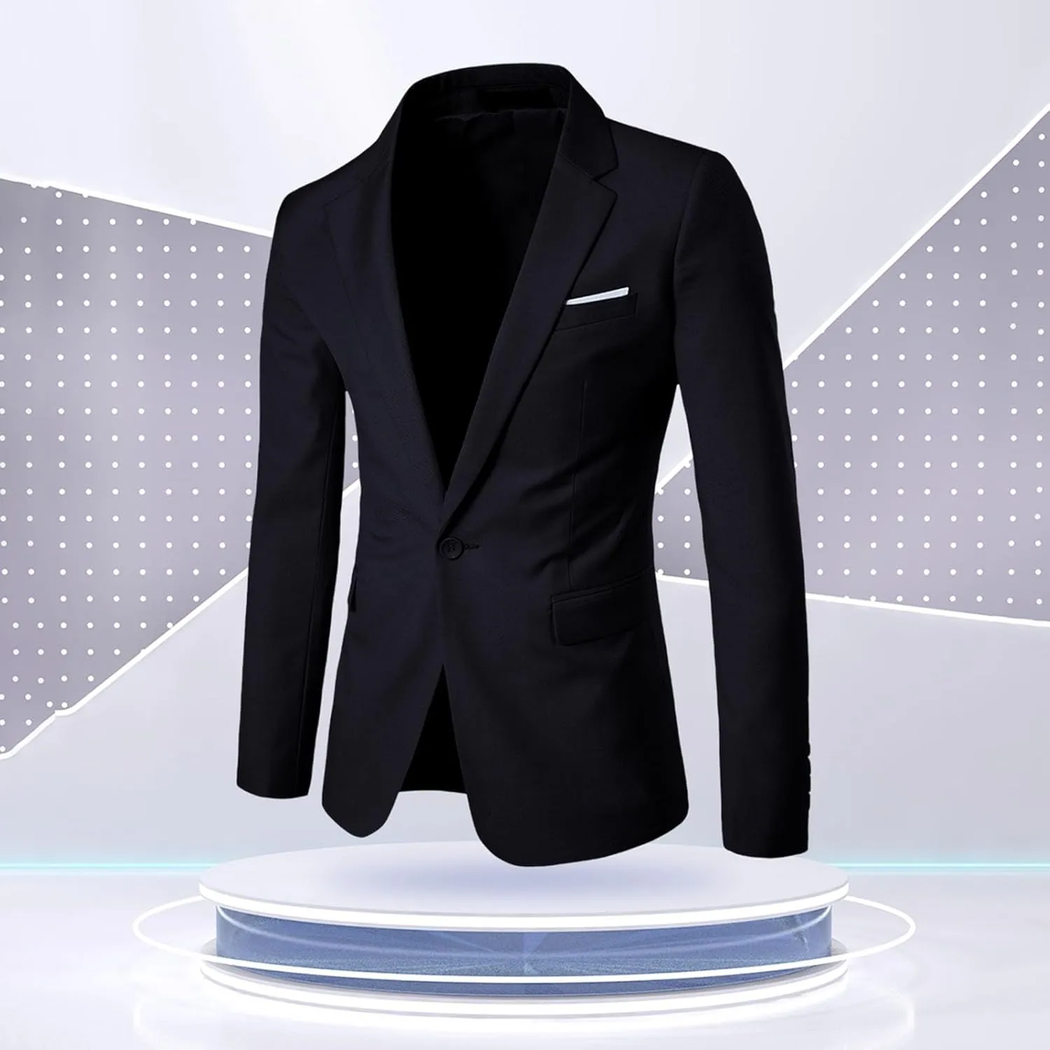 Men's Blazer Simple Camouflage Pocket Cardigan Suit Botton Sweater Jacket Mens Black Suit Yellow Jacket Men Mens