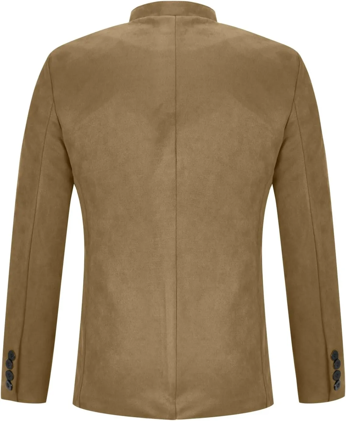 Mens Casual Long Trench Jacket Fall Winter Trendy Long Sleeve Coats Lapel Loose Fit Windproof Jacket Tops Blazers